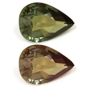ALEXANDRITE FACETED 0.61ct GREEN Green to Brownish Purple EC REST_OF_AFRICA NONE