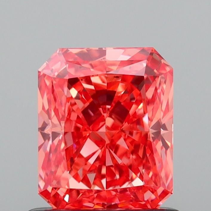 1.02 CT Fancy Vivid Orange Pink RADIANT
