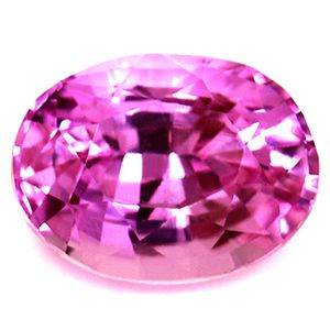 SAPPHIRE FACETED 1.24ct PINK Vivid Pink EC MADAGASCAR NONE