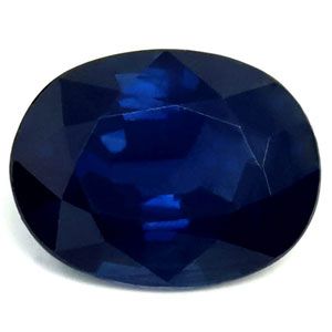 Szafir 2,23 ct, niebieski, szlif owalny