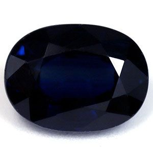 Szafir 1,97 ct, niebieski, szlif owalny