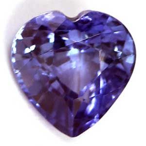 Szafir 1,50 ct, niebieski, szlif serce