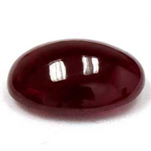 Rubin 2,40 ct, czerwony, kaboszon