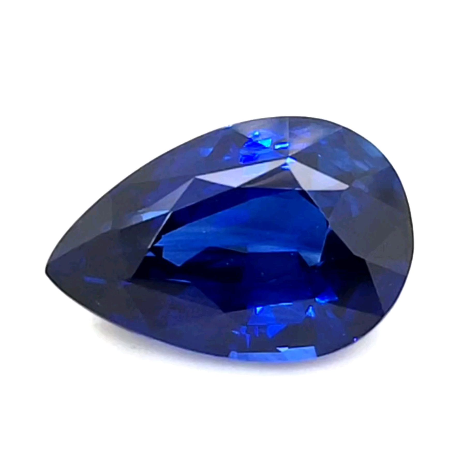 SAPPHIRE FACETED 8.05ct BLUE Blue EC SRILANKA HEATED