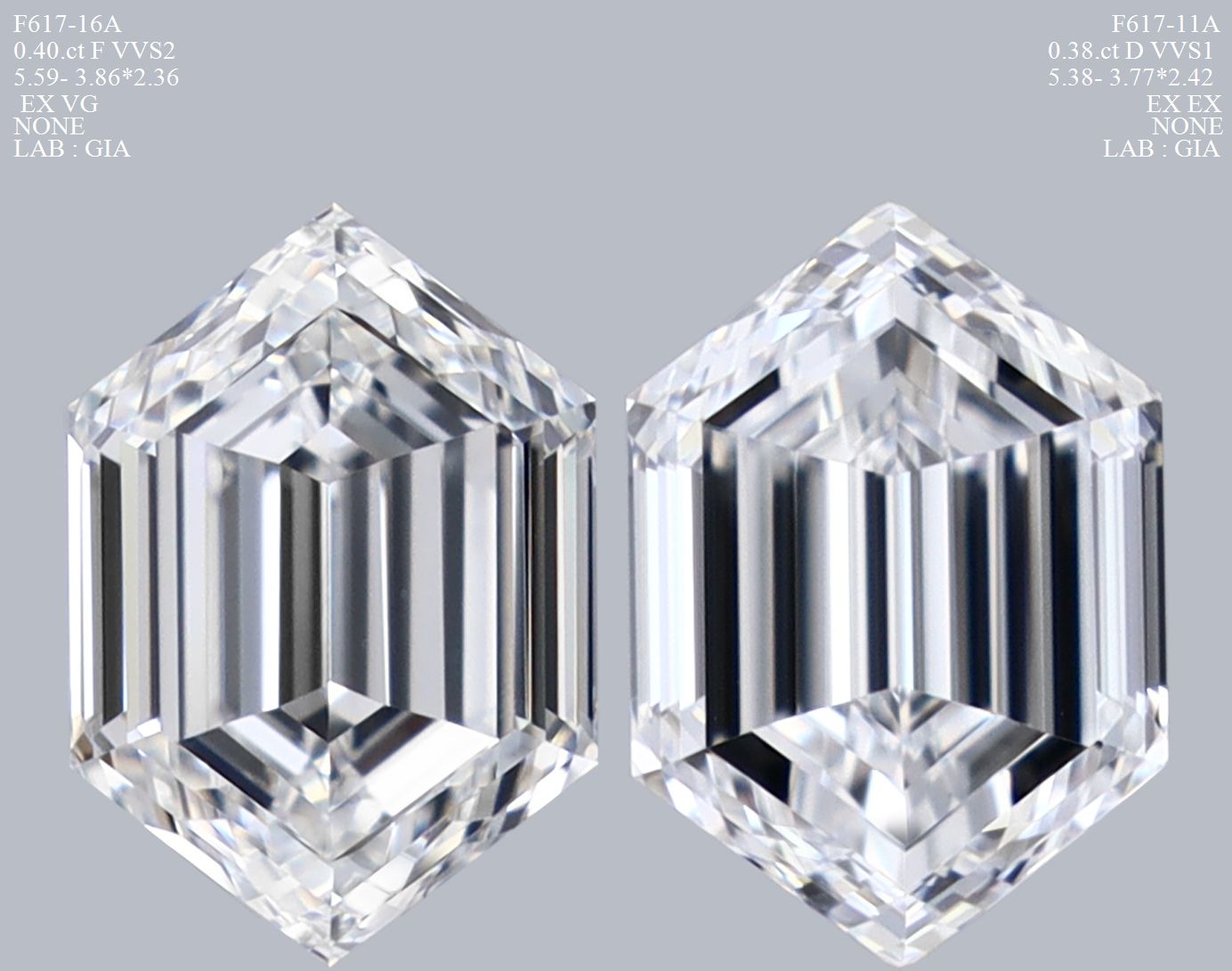 Prírodný diamant hexagonal,...