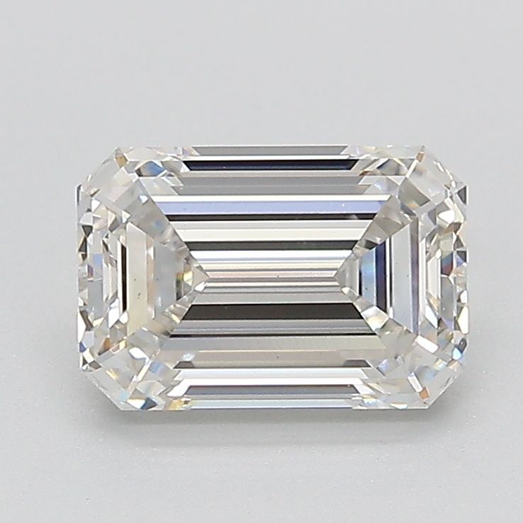 Diamant Émeraude 1.59 ct - Couleur G - Pureté VS1