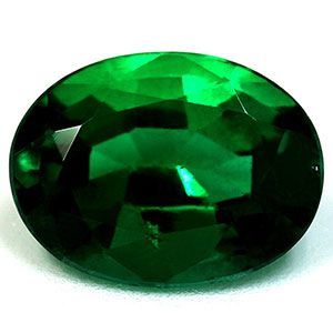 Szmaragd 1,60 ct, zielony, szlif owalny