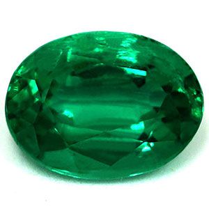 Szmaragd 1,77 ct, zielony, szlif owalny