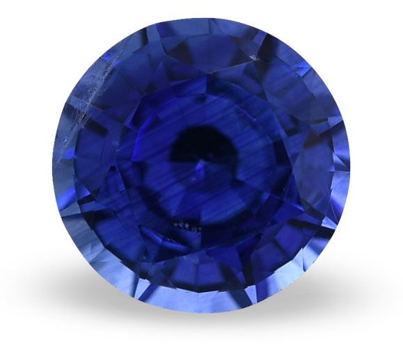 SAPPHIRE FACETED 1.61ct BLUE Blue EC SRILANKA HEATED