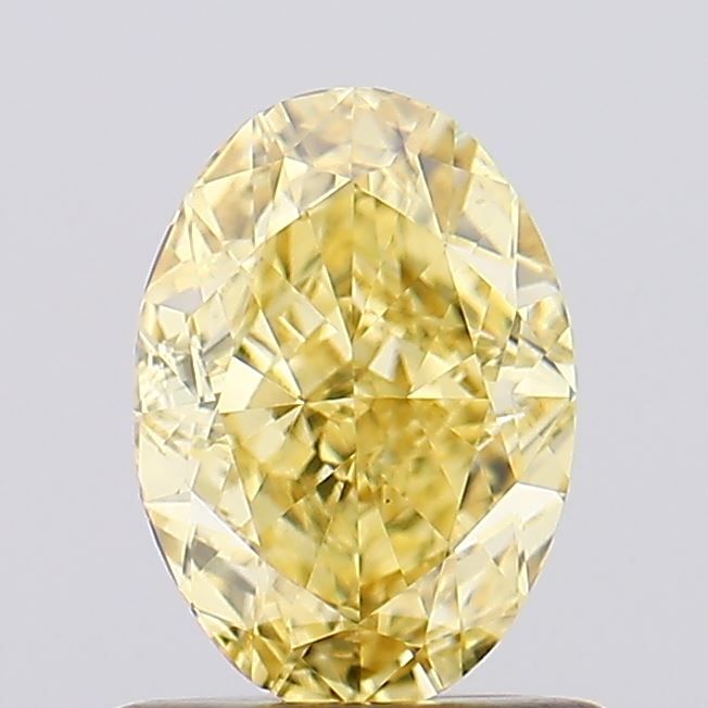 1.0 CT Fancy Intense Yellow OVAL