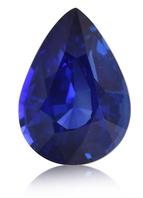 SAPPHIRE FACETED 1.39ct BLUE Blue EC SRILANKA HEATED