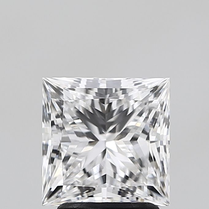 2.54 Carat D VVS2 Princess Lab Diamond