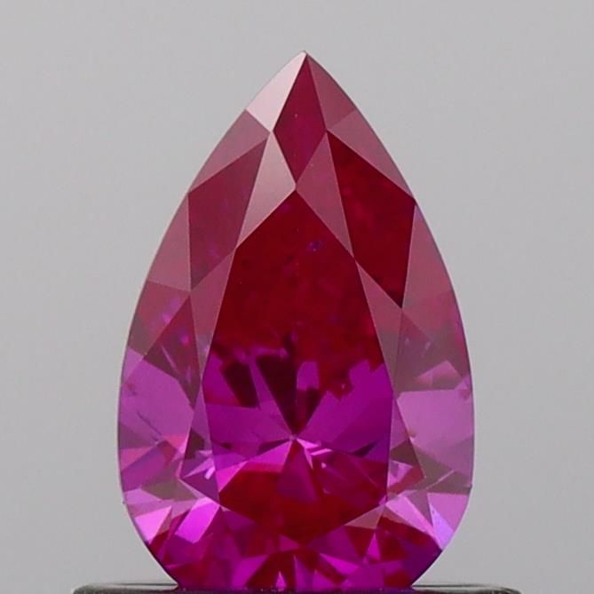 0.62 CT Fancy Deep Pink PEAR