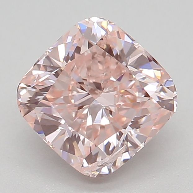 0.85 CT Fancy Intense Pink CUSHION BRILLIANT