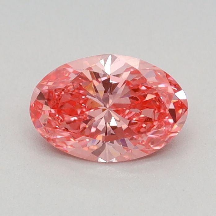 0.41 CT Fancy Vivid Pink OVAL