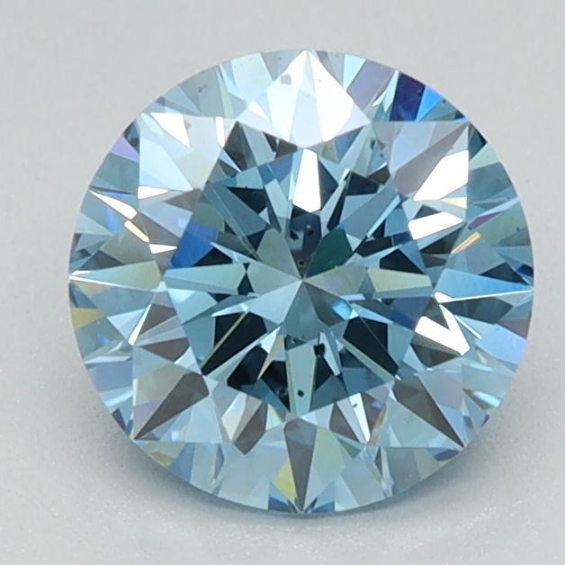 1.03 CT Faint Blue ROUND