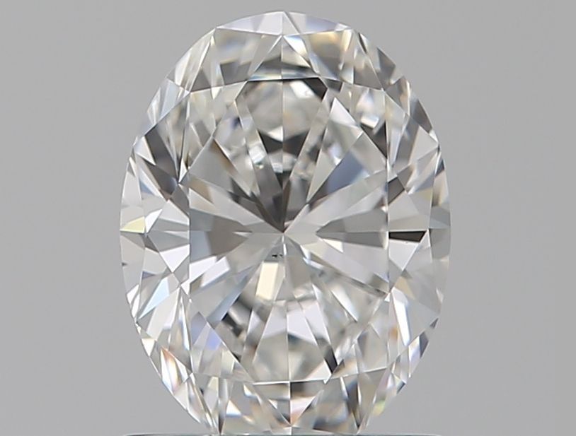 Diamant Ovale 0.90 ct - Couleur F - Pureté VS1