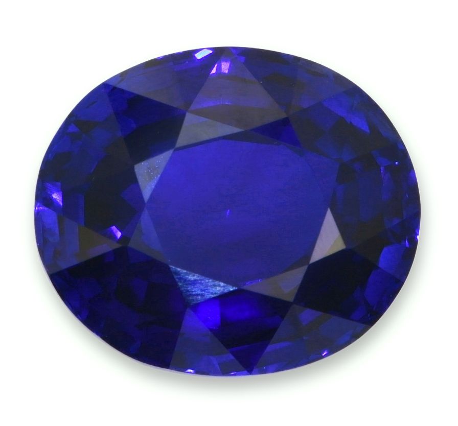Szafir 9,99 ct, niebieski, szlif owalny