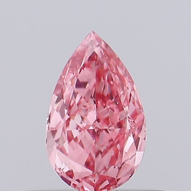 0.28 CT Fancy Vivid Pink PEAR
