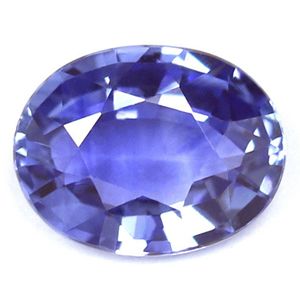Szafir 1,28 ct, niebieski, szlif owalny
