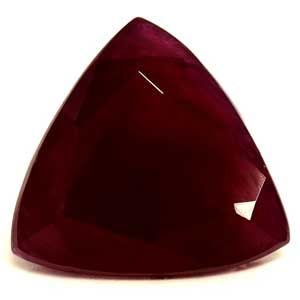 RUBY FACETED 1.71ct RED Deep Red SI REST_OF_AFRICA NONE