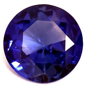 SAPPHIRE FACETED 0.77ct BLUE Vivid Blue EC SRILANKA HEATED