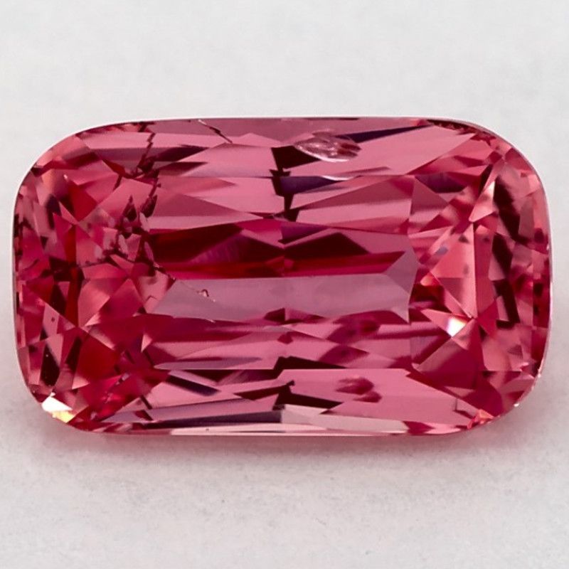 Szafir 1,85 ct, różowy, szlif cushion