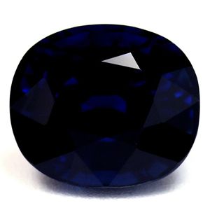 Szafir 3,74 ct, niebieski, szlif owalny
