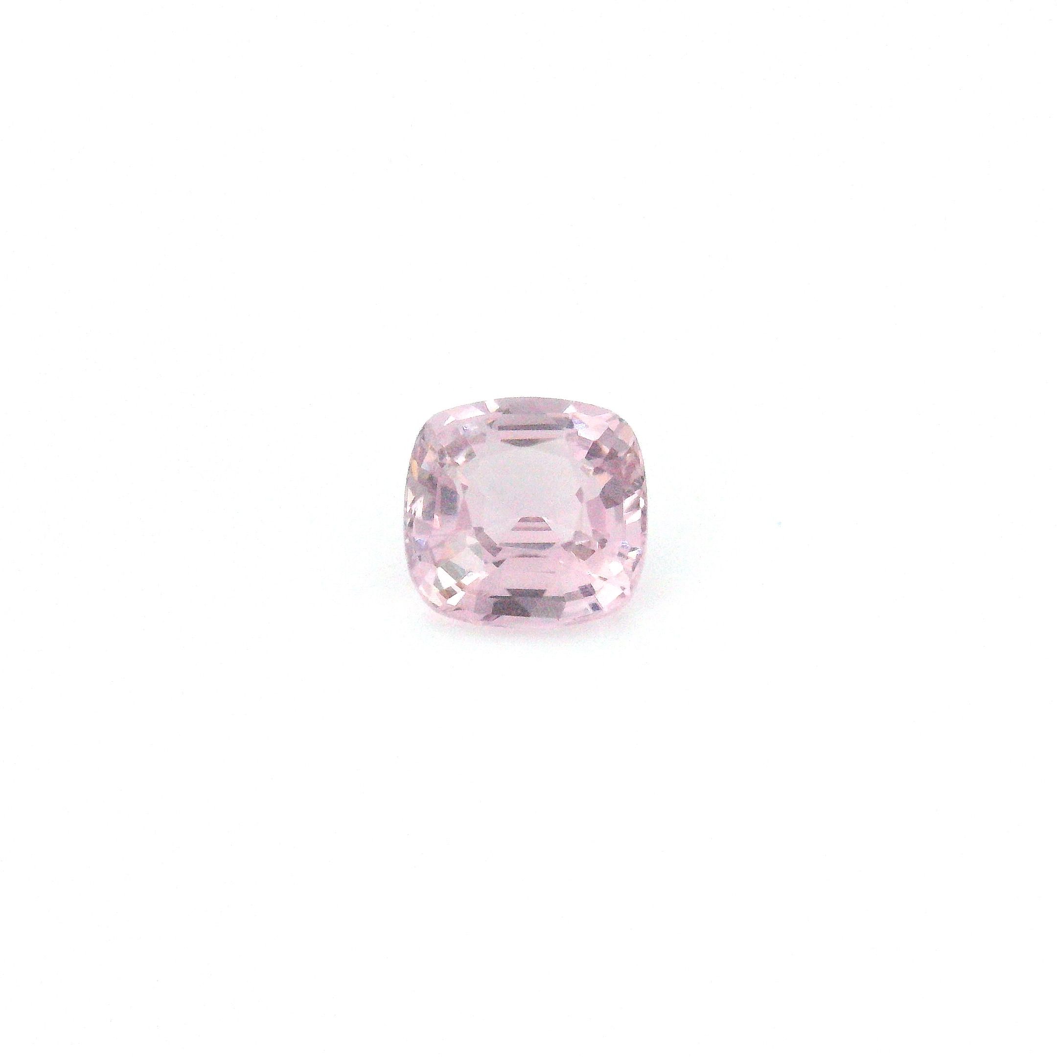 Spinel 1,02 ct, purpurowy, szlif cushion