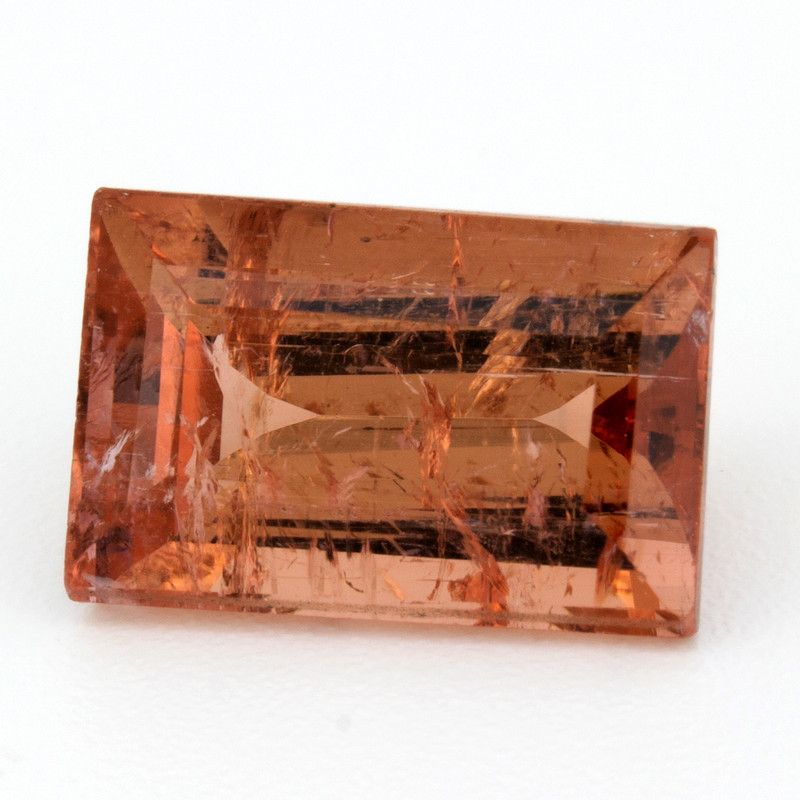 Turmalin 5,33 ct, różowy, szlif szmaragdowy