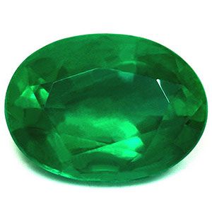 Szmaragd 3,25 ct, zielony, szlif owalny