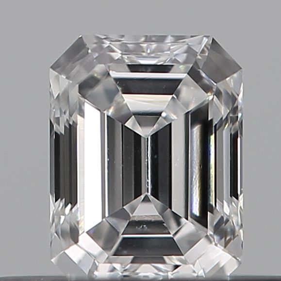 Diamant Émeraude 0.14 ct - Couleur D - Pureté SI1