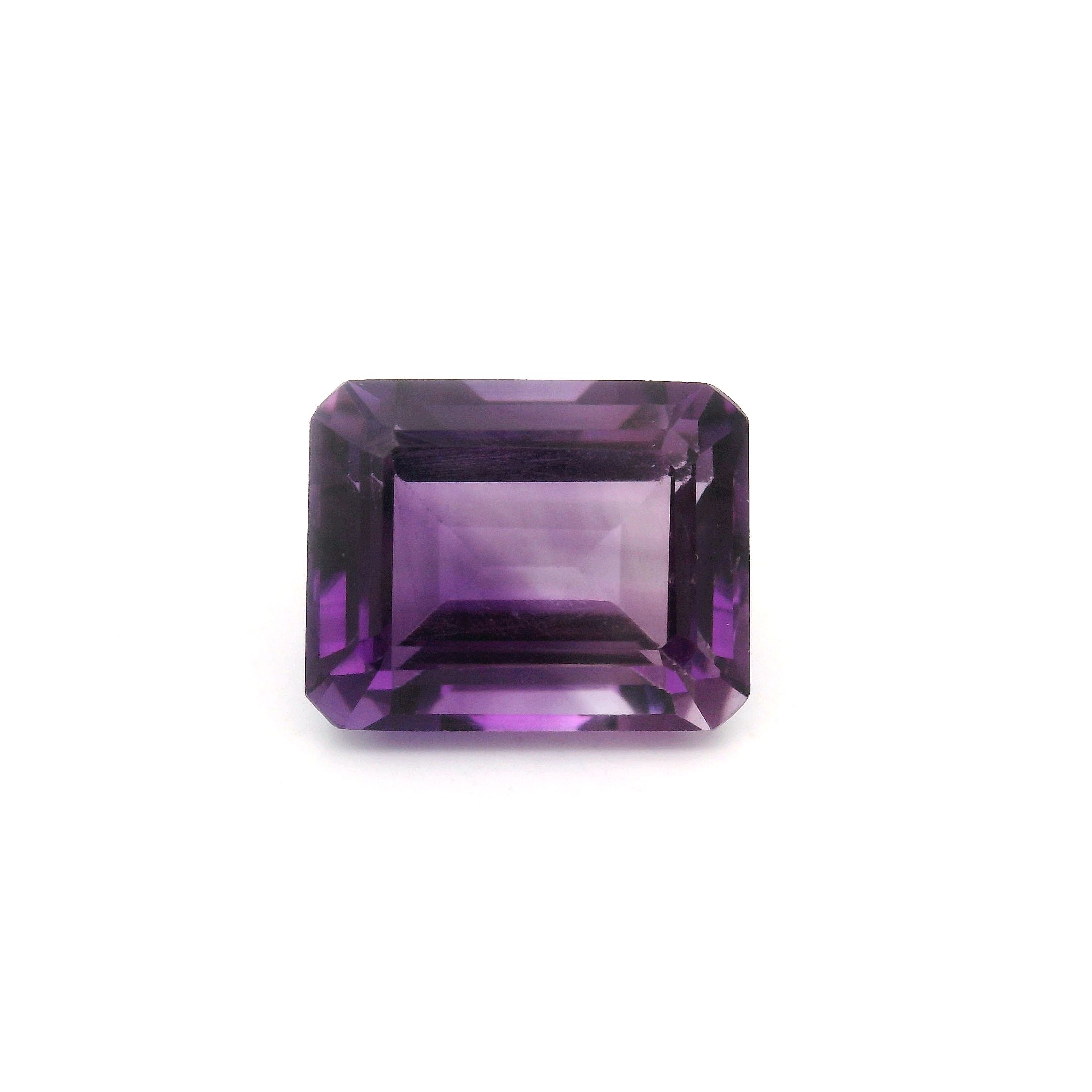 Ametyst 3,52 ct, purpurowy, szlif ośmiokątny