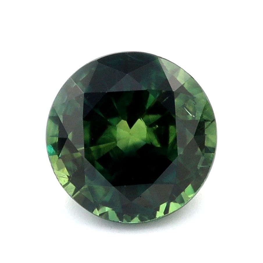 Szafir 1,02 ct, wielobarwny, szlif okrągły
