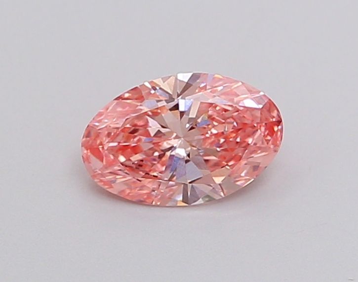 0.39 CT Fancy Vivid Pink OVAL