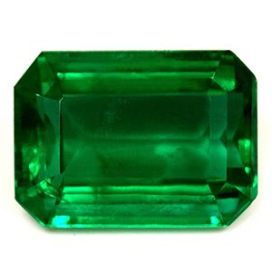 Szmaragd 4,85 ct, zielony, szlif szmaragdowy