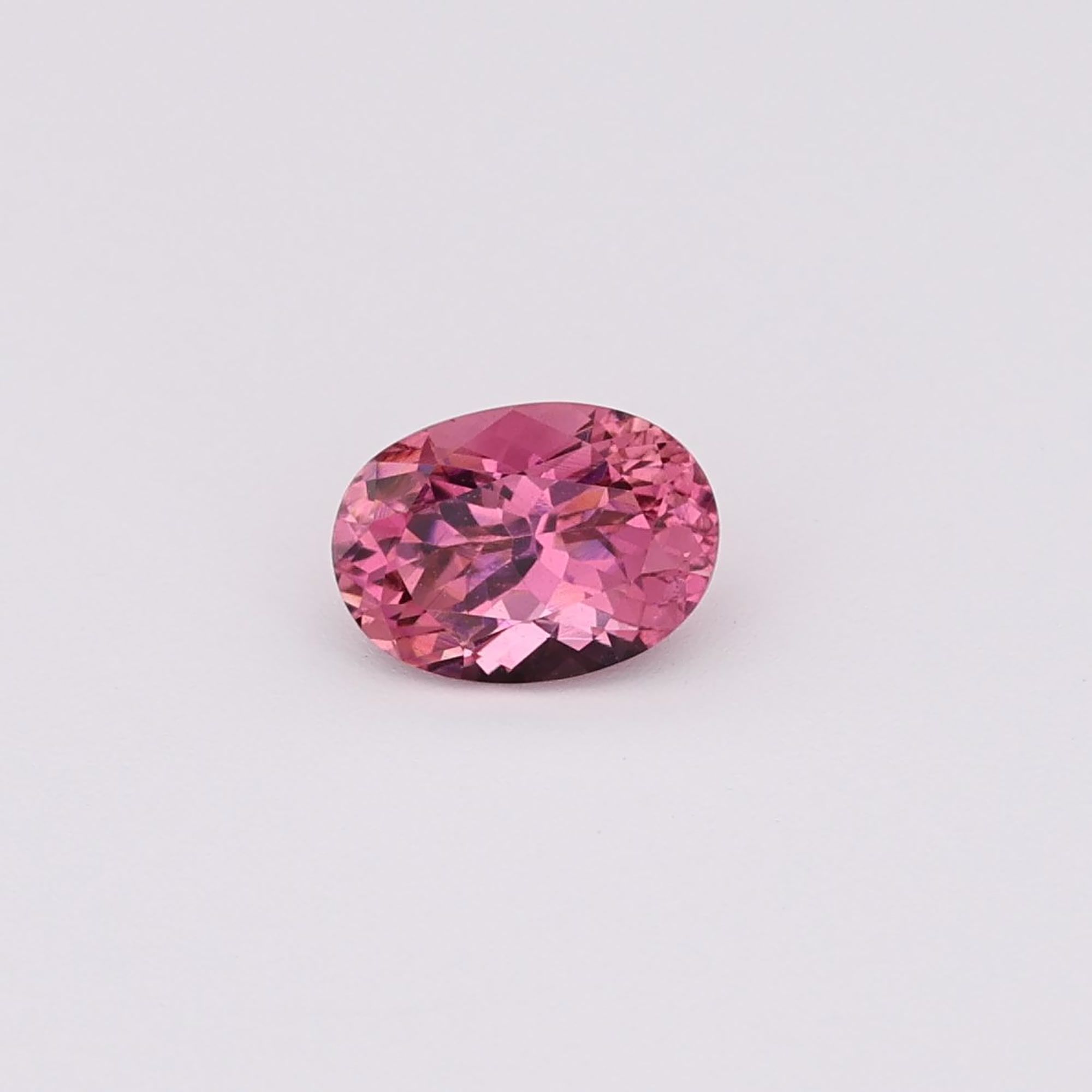 TOURMALINE FACETED 0.8ct PINK PINK EC MOZAMBIQUE HEATED
