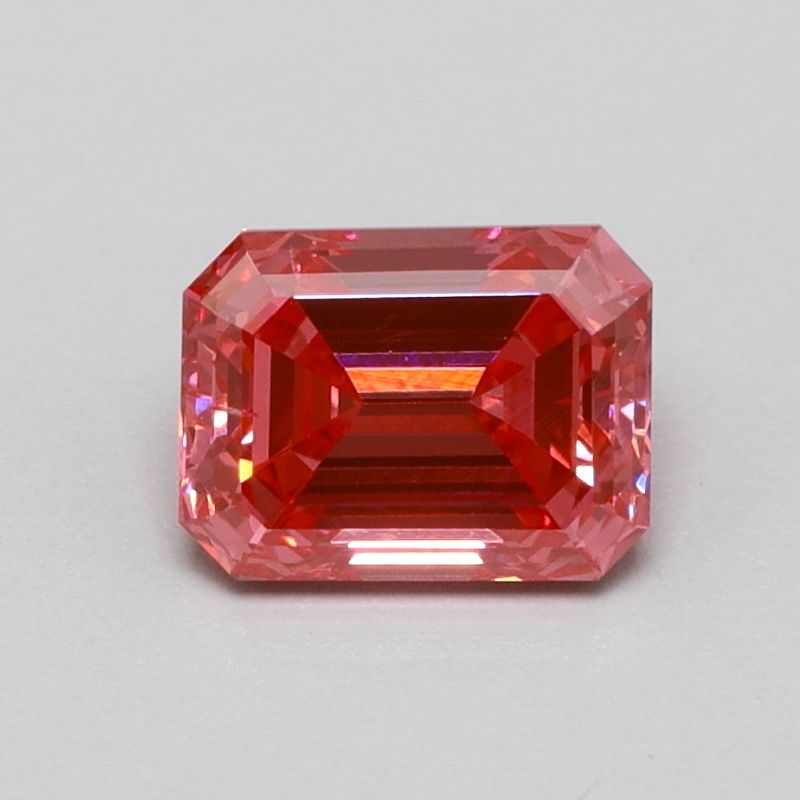 0.4 CT Fancy Vivid Pink EMERALD
