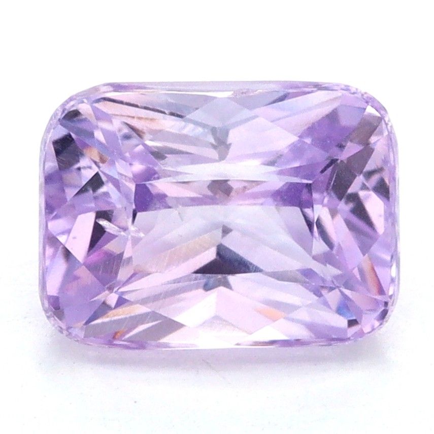 Szafir 1,87 ct, purpurowy, szlif radiant