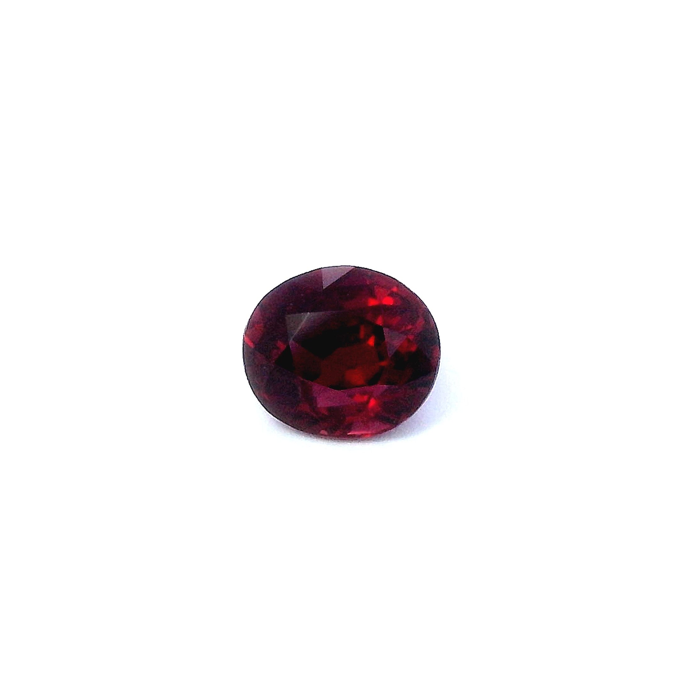0.69 ct Oval ruby