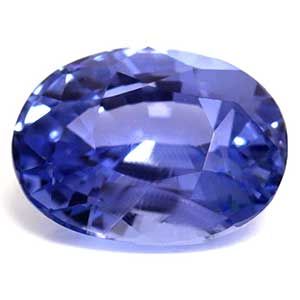 Szafir 1,42 ct, niebieski, szlif owalny