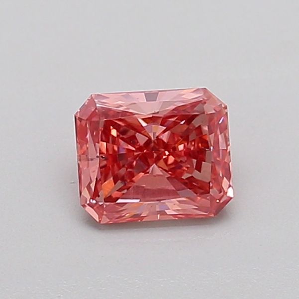 0.5 CT Fancy Vivid Brownish Pink RADIANT