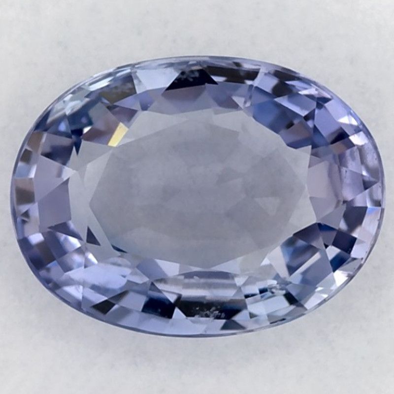 Szafir 2,26 ct, niebieski, szlif owalny