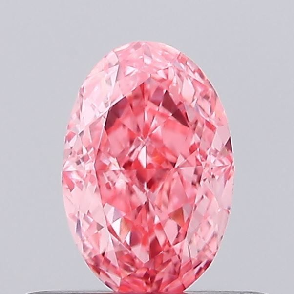 0.43 CT Fancy Vivid Pink OVAL