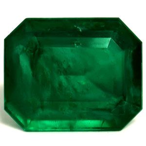Szmaragd 2,97 ct, zielony, szlif szmaragdowy