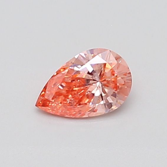 0.52 CT Fancy Intense Pink PEAR