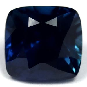 Szafir 1,59 ct, niebieski, szlif cushion