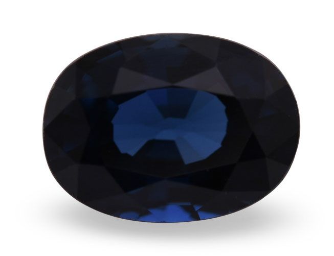 SAPPHIRE FACETED 1.08ct BLUE Blue EC THAILAND HEATED