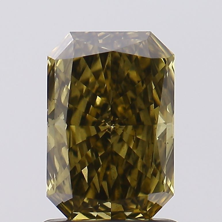 1.09 CT Fancy Gray Yellow RADIANT