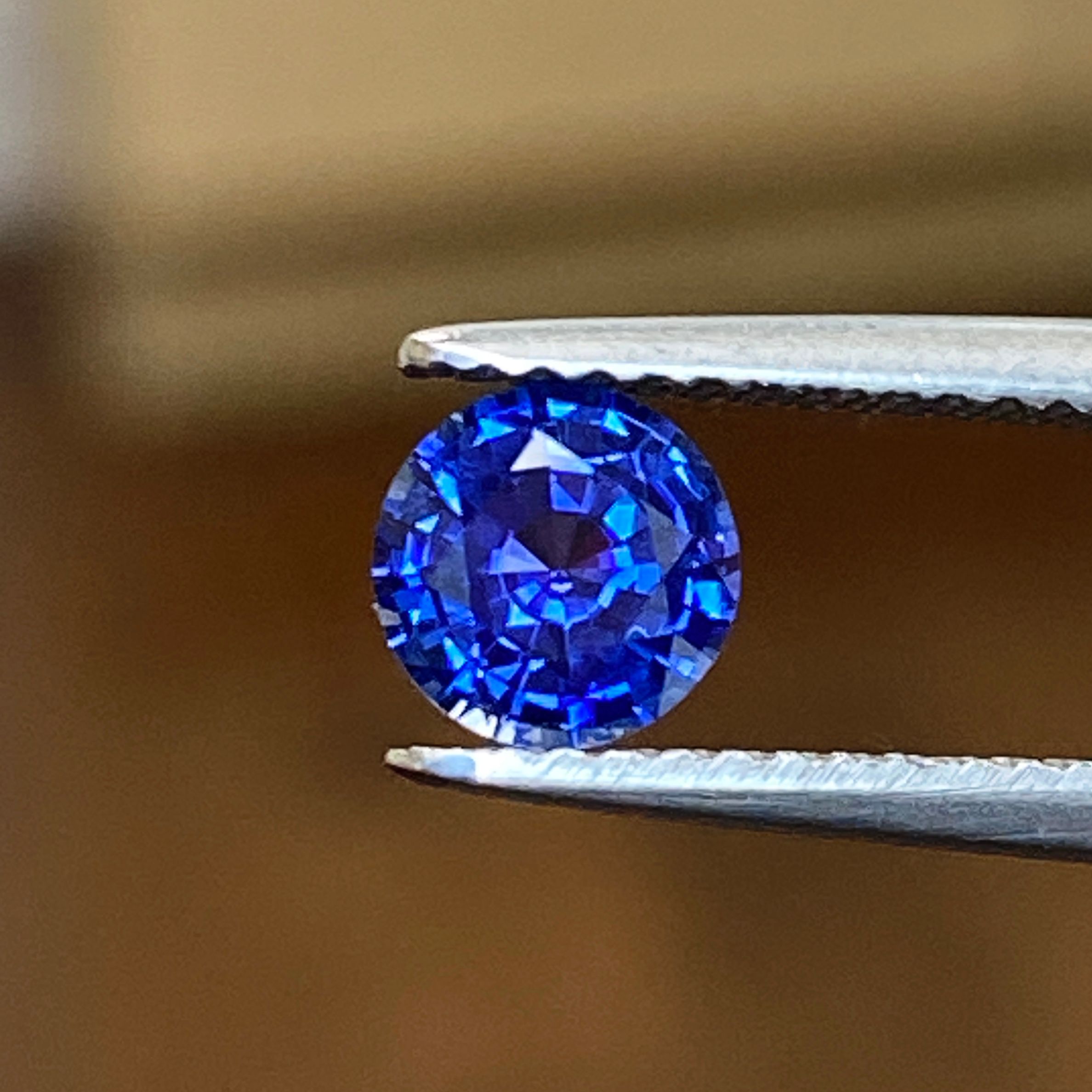 SAPPHIRE FACETED 0.78ct BLUE Blue EC SRILANKA HEATED